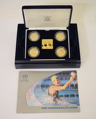 Lot 306 - Royal Mint - '2002 United Kingdom Commonwealth Games Silver Proof Set'