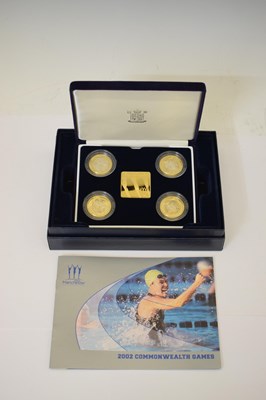 Lot 306 - Royal Mint - '2002 United Kingdom Commonwealth Games Silver Proof Set'