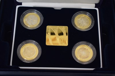 Lot 306 - Royal Mint - '2002 United Kingdom Commonwealth Games Silver Proof Set'