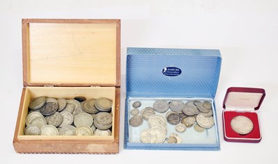 Lot 312 - Large quantity of Victorian and pre-1947 silver coinage