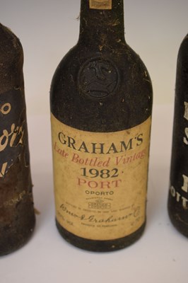 Lot 404 - Four bottles of late bottled vintage port