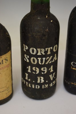 Lot 404 - Four bottles of late bottled vintage port