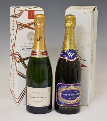 Lot 414 - Laurent-Perrier brut champagne and Canard-Duchene Champagne