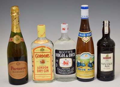 Lot 409 - Gordon's Special London Dry gin, Booth's High & Dry gin, etc