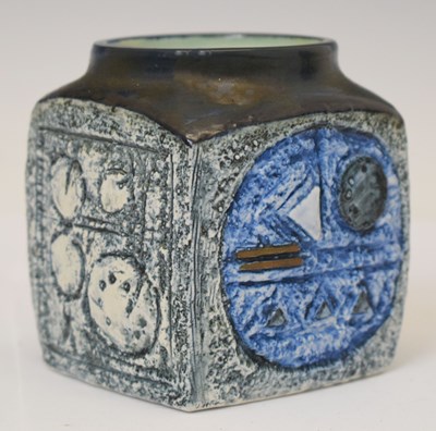 Lot 601 - Troika cube vase