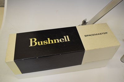 Lot 314 - Bushnell Spacemaster 60mm Prismatic Telescope and Velbon VE-3 tripod stand