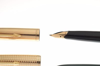 Lot 281 - Parker 65 Consort fountain pen and a Parker 65 Insignia fountain pen