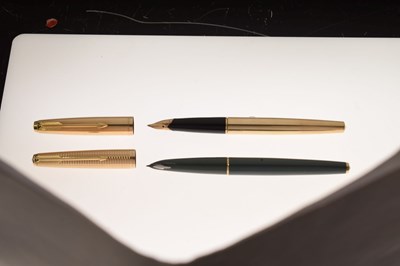 Lot 281 - Parker 65 Consort fountain pen and a Parker 65 Insignia fountain pen