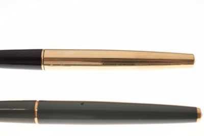 Lot 281 - Parker 65 Consort fountain pen and a Parker 65 Insignia fountain pen