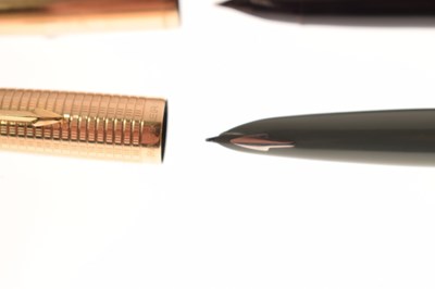 Lot 281 - Parker 65 Consort fountain pen and a Parker 65 Insignia fountain pen