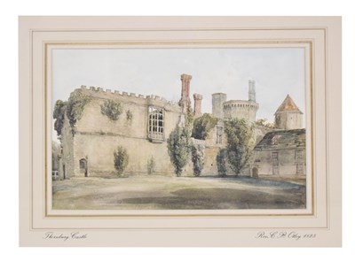 Lot 516 - Rev. Charles Bethell Otley (1792-1867) - Watercolour - Thornbury Castle