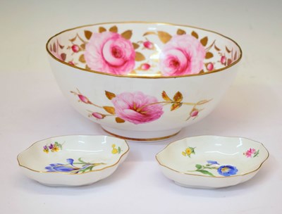 Lot 412 - Pair of Meissen pin dishes, etc