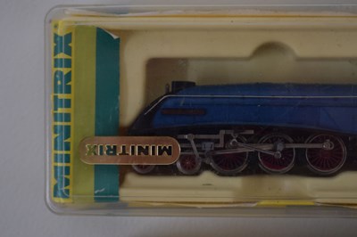 Lot 354 - Boxed Minitrix N gauge 'Sir Nigel Gresley' railway trainset locomotive