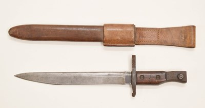 Lot 248 - Ross Rifle Co. - World War One Canadian MkII bayonet