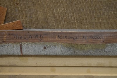Lot 347 - Scottish School, circa 1900 - Oil on canvas - 'The Laird'