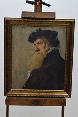 Lot 347 - Scottish School, circa 1900 - Oil on canvas - 'The Laird'