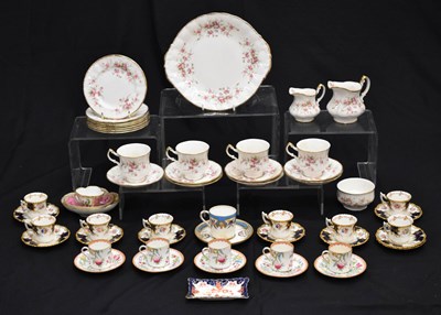 Lot 383 - Collection of 19th century and later tea and coffee wares, etc