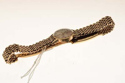 Lot 121 - Omega - Lady's 9ct gold cocktail watch