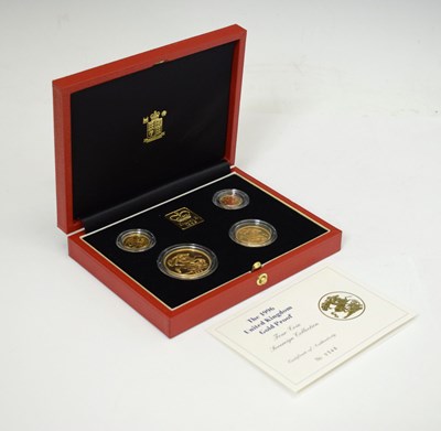 Lot 94 - Queen Elizabeth II Royal Mint four coin gold proof set, 1996