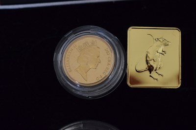 Lot 94 - Queen Elizabeth II Royal Mint four coin gold proof set, 1996