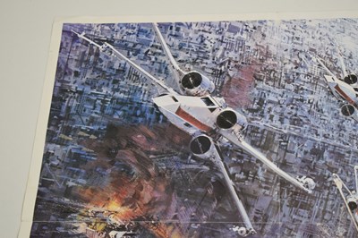 Lot 334 - Star Wars 1977 (A New Hope) 20th Century Records soundtrack insert poster