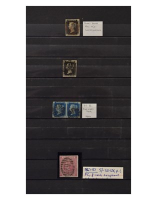 Lot 199 - Small collection of GB postage stamps Queen Victoria to George V