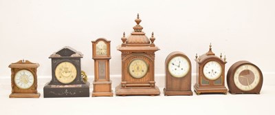 Lot 594 - Group of assorted mantel clocks