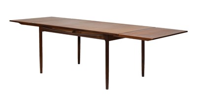 Lot 412 - Ib. Kofod Larsen for G-Plan - 1960s Danish influence teak extending dining table