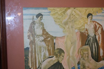 Lot 771 - Limited edition print - Judgment of Paris, after Francis Russell Flint, and Eric Sturgeon print