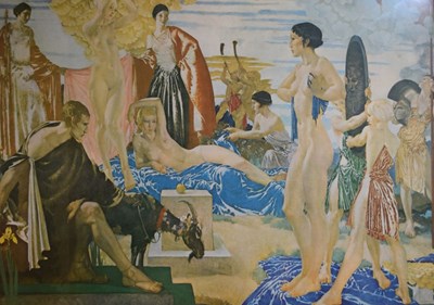 Lot 771 - Limited edition print - Judgment of Paris, after Francis Russell Flint, and Eric Sturgeon print