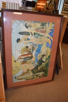 Lot 771 - Limited edition print - Judgment of Paris, after Francis Russell Flint, and Eric Sturgeon print