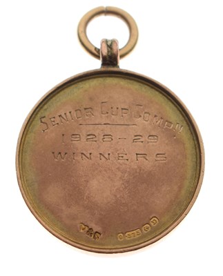Lot 64 - Gloucestershire F.A. 1928-29 Senior Cup medal to William 'Billy' Coggins of Bristol City