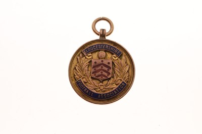 Lot 64 - Gloucestershire F.A. 1928-29 Senior Cup medal to William 'Billy' Coggins of Bristol City