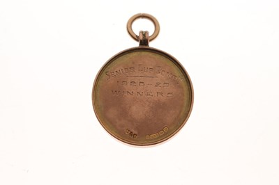 Lot 64 - Gloucestershire F.A. 1928-29 Senior Cup medal to William 'Billy' Coggins of Bristol City