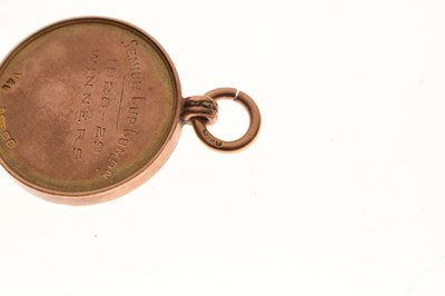 Lot 64 - Gloucestershire F.A. 1928-29 Senior Cup medal to William 'Billy' Coggins of Bristol City