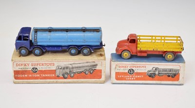 Lot 342 - Dinky Supertoys - Two boxed diecast model vehicles