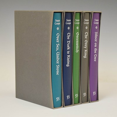 Lot 459 - Folio Society - Susan Cooper, set of five books