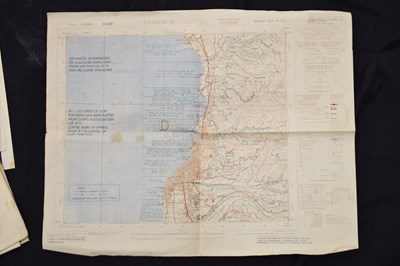 Lot 191 - Collection of World War Two paperwork relating to the invasion of Sicily in July 1943
