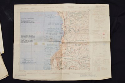 Lot 191 - Collection of World War Two paperwork relating to the invasion of Sicily in July 1943