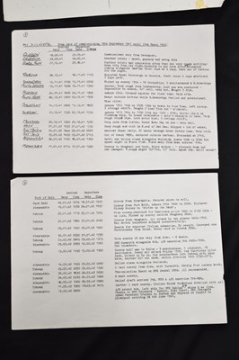 Lot 191 - Collection of World War Two paperwork relating to the invasion of Sicily in July 1943
