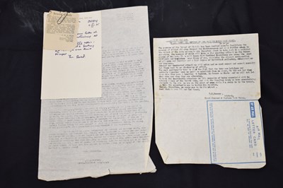 Lot 191 - Collection of World War Two paperwork relating to the invasion of Sicily in July 1943