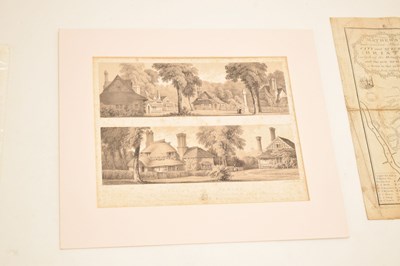 Lot 473 - 18th century 'Matthew's new & correct plan of the City and Suburbs of Bristol'