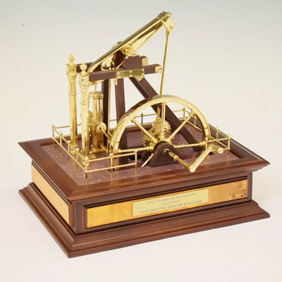 Lot 267 - Franklin Mint model of 'The Watt Steam Engine'