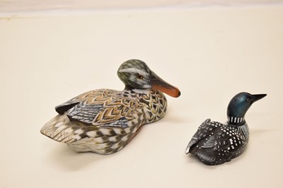 Lot 274 - Canada Goose by JB Garton, and a collection of decoy ducks