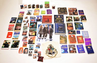 Lot 335 - Quantity of Harry Potter books and memorabilia