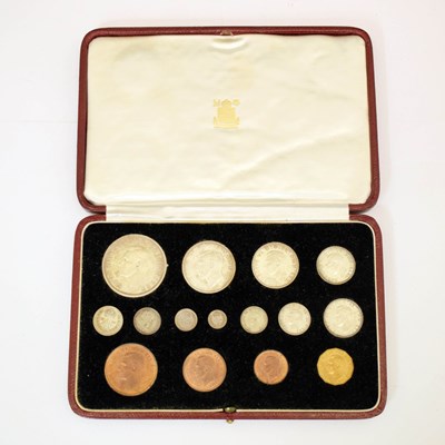 Lot 206 - George VI Coronation fifteen coin specimen set, 1937