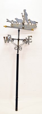 Lot 658 - Galvanised metal 'Shepherd' weather vane