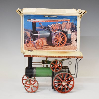 Lot 338 - Mamod - Boxed TE1A Live Steam Tractor