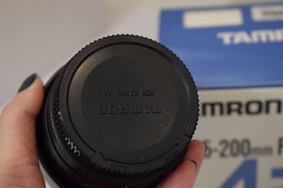 Lot 310 - Canon EOS 60D and 350D camera bodies, and camera lenses