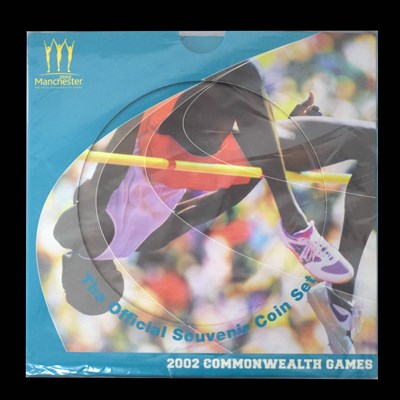 Lot 210 - Royal Mint £2 Manchester Commonwealth Games 'The Official Souvenir Coin Set', 2002